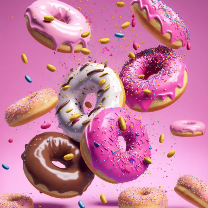 Falling Food Stock Images