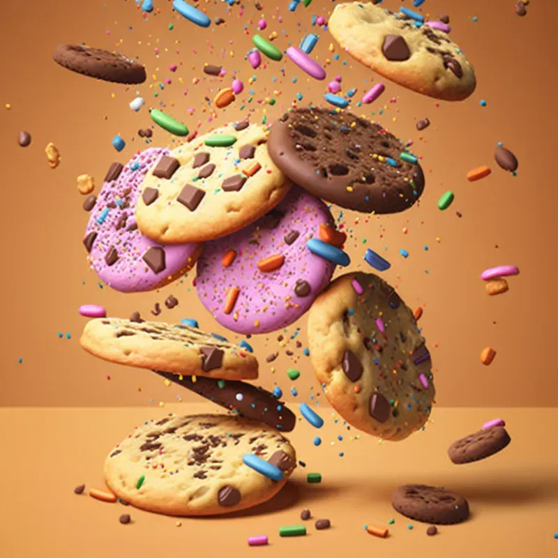 Falling Food Stock Images