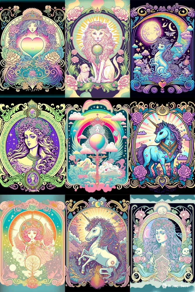 Whimsical Tarot Cards