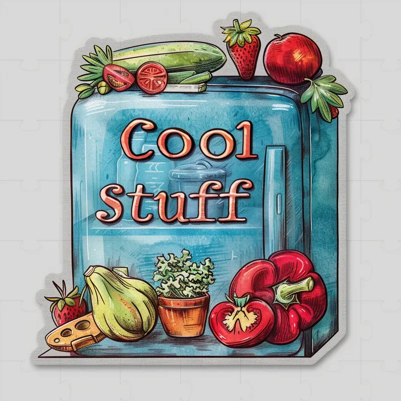 Culinary Whimsy Adventure Stickers