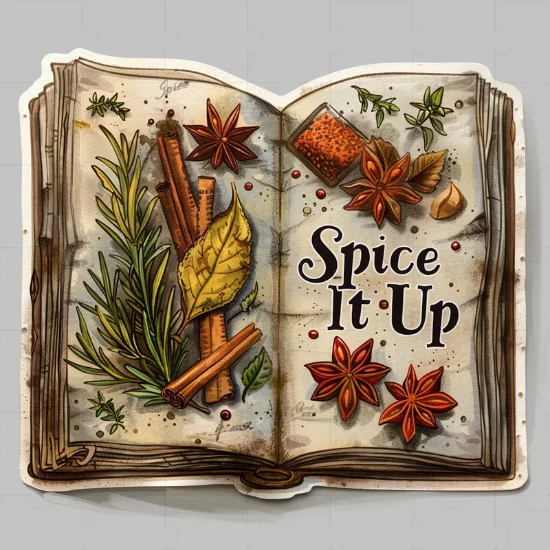 Culinary Whimsy Adventure Stickers