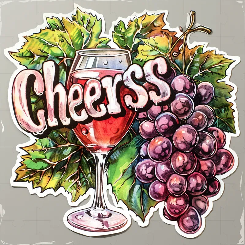 Culinary Whimsy Adventure Stickers