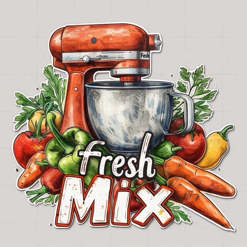 Culinary Whimsy Adventure Stickers