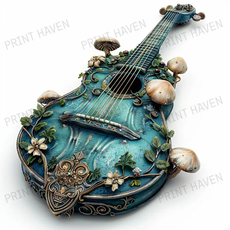 Italpunk Vibes Teal Colors Cliparts