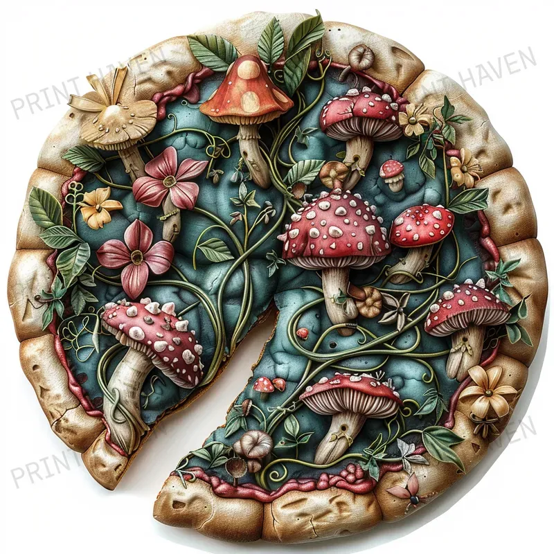 Italpunk Vibes Teal Colors Cliparts