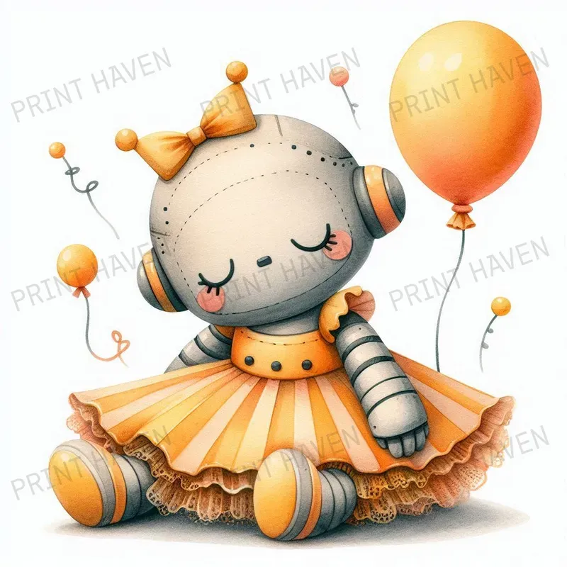Adorable Orange Dreams Cliparts