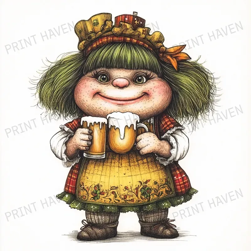 Characters Celebrate Oktoberfest