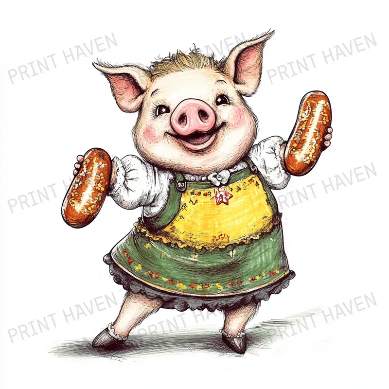 Characters Celebrate Oktoberfest