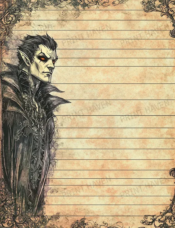 Dark Junk Journal Pages