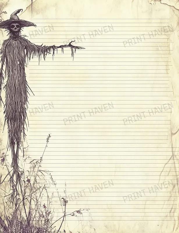 Dark Junk Journal Pages