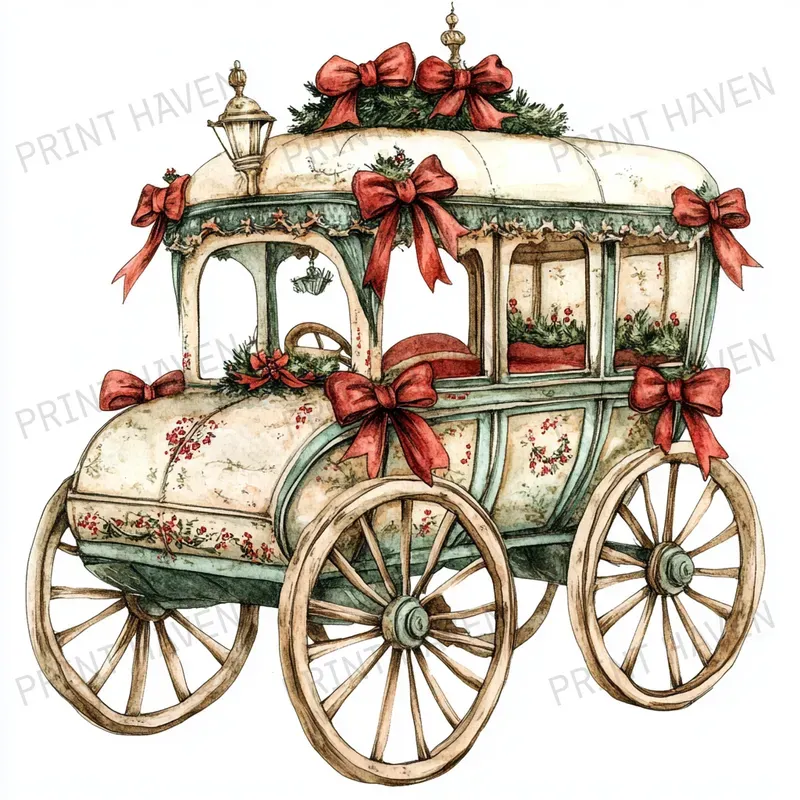 Magical Christmas Clip Art