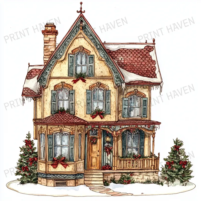 Magical Christmas Clip Art