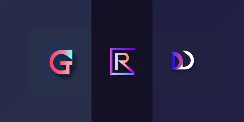Logos Based On Letters generated by undefined