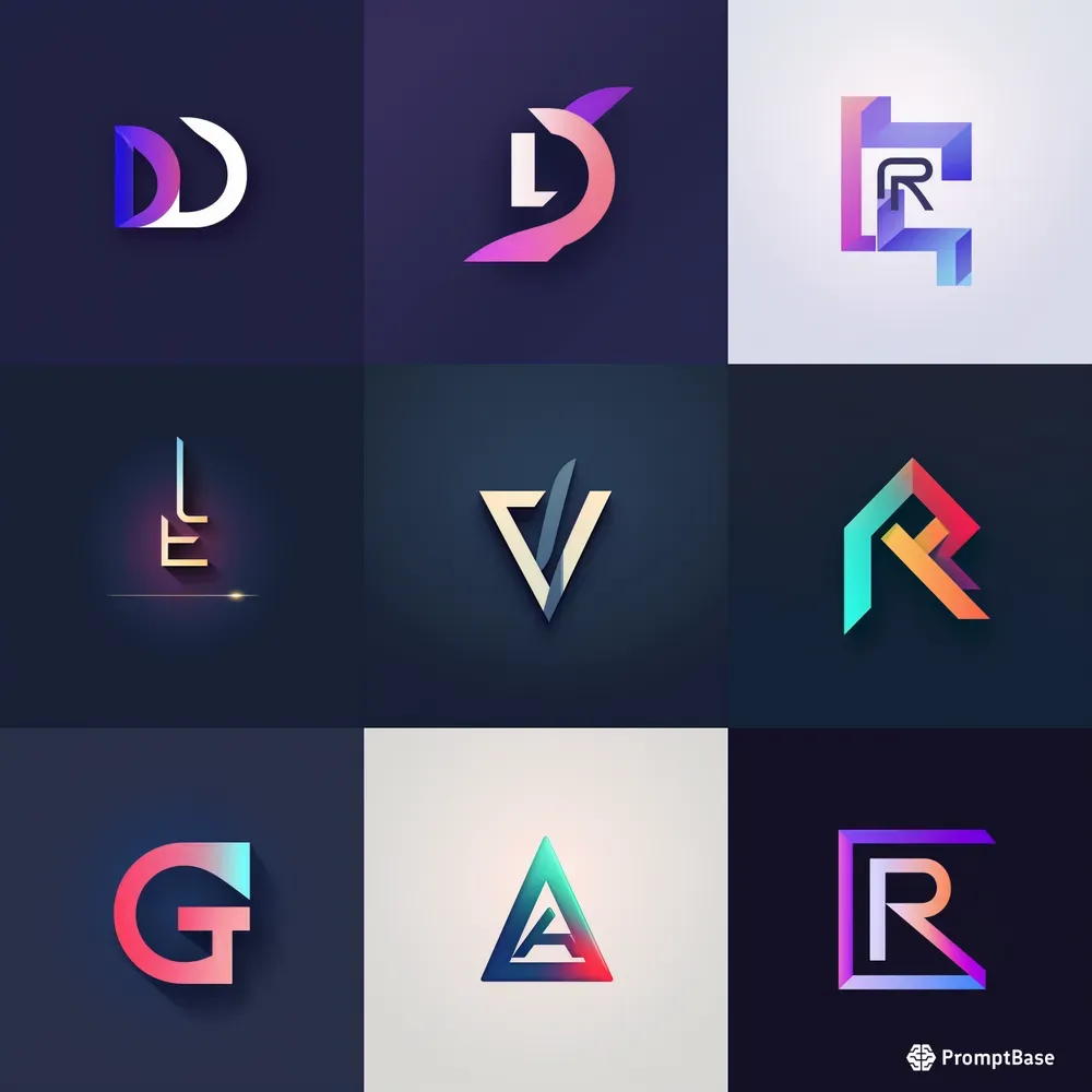 Logos Based On Letters