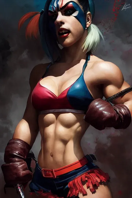 High-quality Comic Book Bodybuilder Style Character Generator