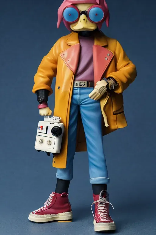 Cool Retro-futuristic Anthropomorphic Characters