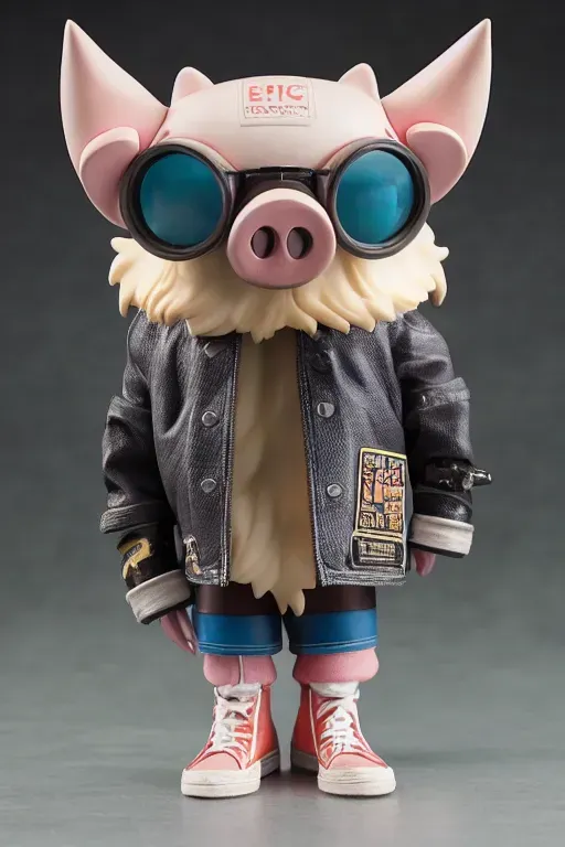 Cool Retro-futuristic Anthropomorphic Characters