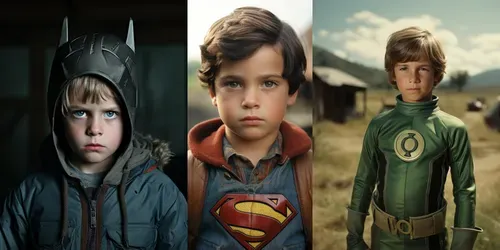 Baby Superheroes generated by midjourney