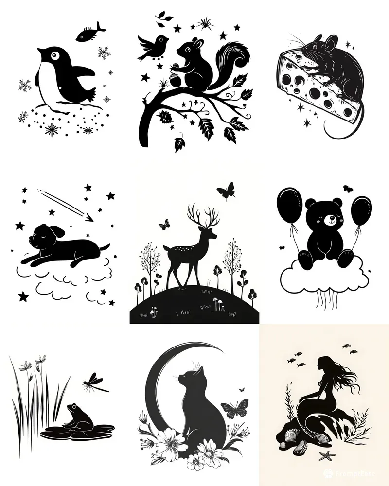 Adorable Silhouettes
