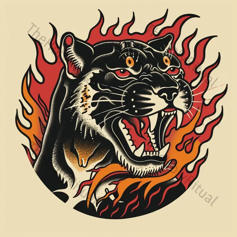 Custom 1950s American Tattoo Designs