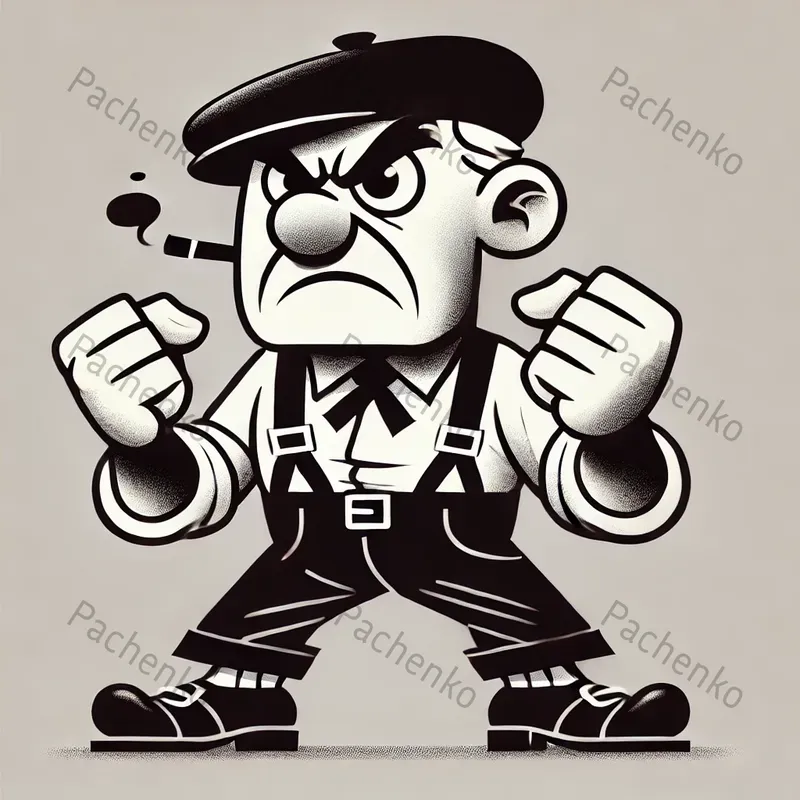 1930s Retro Cartoon Style
