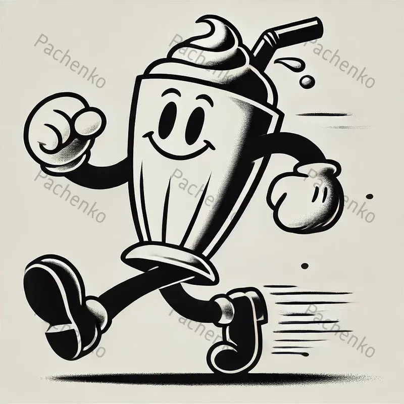 1930s Retro Cartoon Style
