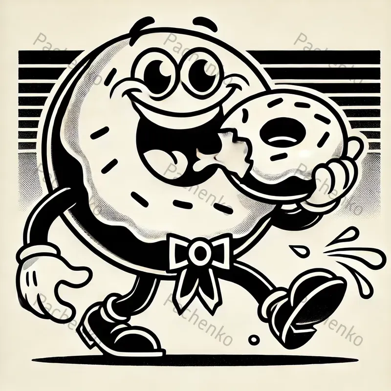 1930s Retro Cartoon Style