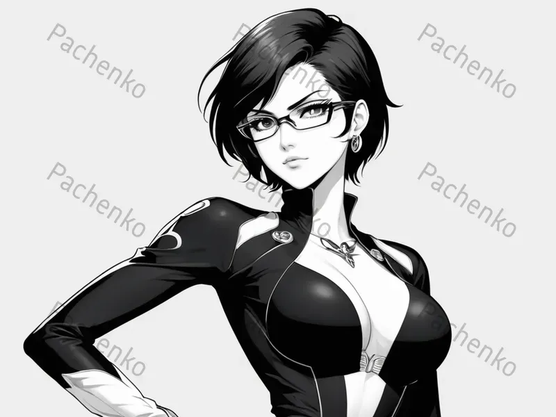 90s Style Stickers Female Characters