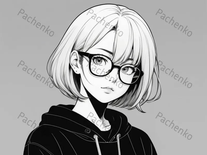 90s Style Stickers Female Characters