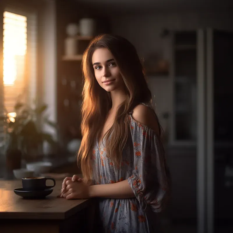 Stock Womens Real Portrait Photographs