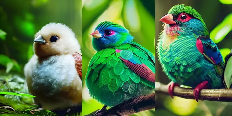 Chubby Birds generated by undefined