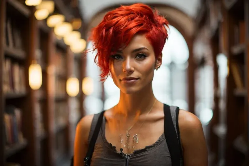 Female Hair Models In Diverse Settings