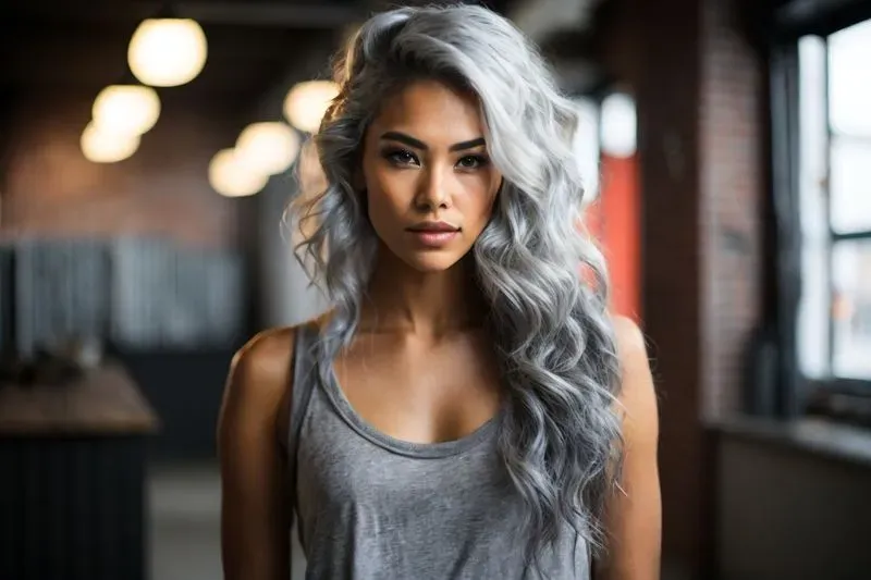 Female Hair Models In Diverse Settings