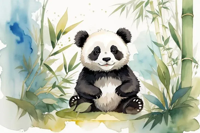 Charming Watercolor Nursery Wall Art
