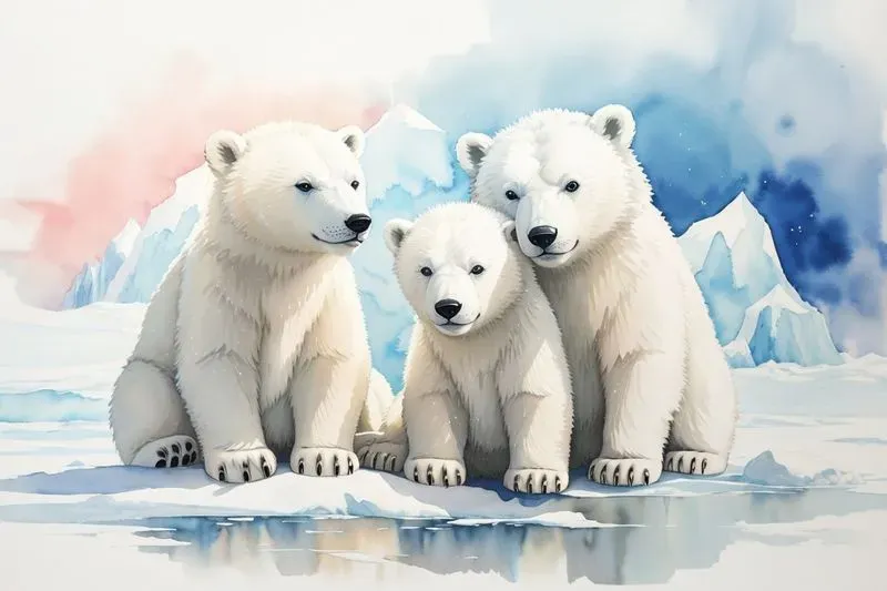Charming Watercolor Nursery Wall Art