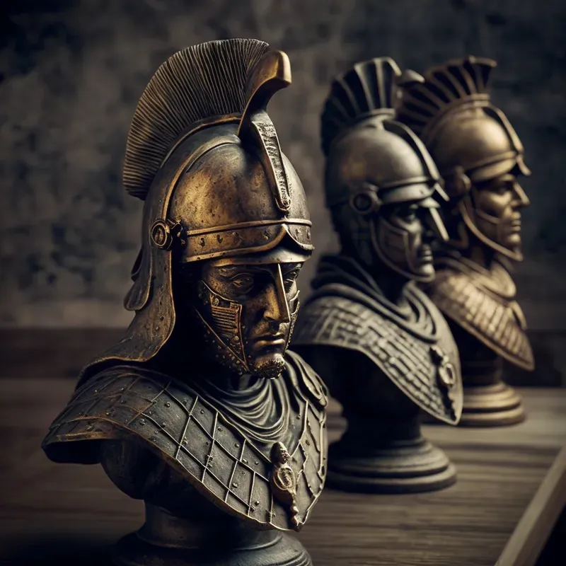3D Chess Piece Figurines