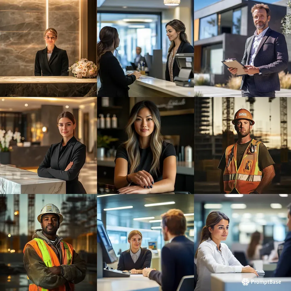 Customizable Business Stock Image Prompt