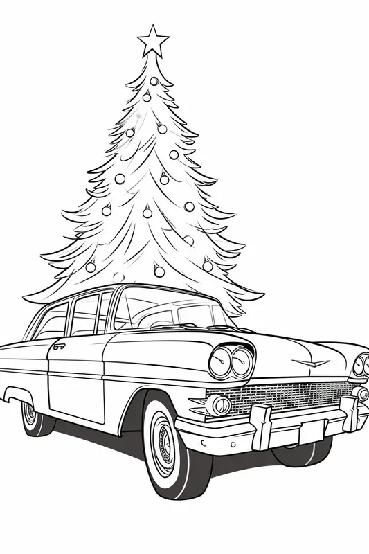 Christmas Pop Art Coloring Book Pages