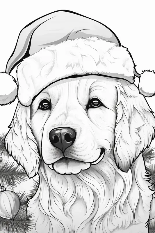Christmas Pop Art Coloring Book Pages