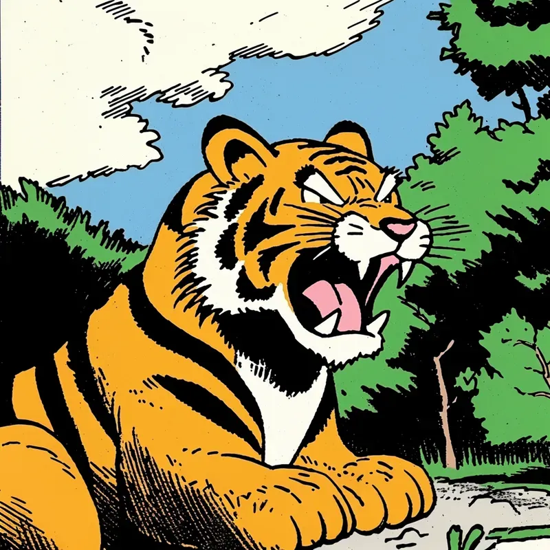 Retro Comic Illustrations
