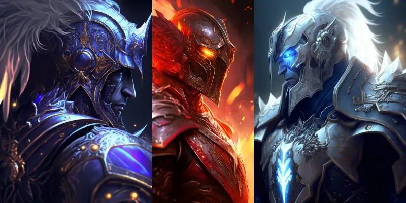 Paladin Profile Pictures generated by undefined