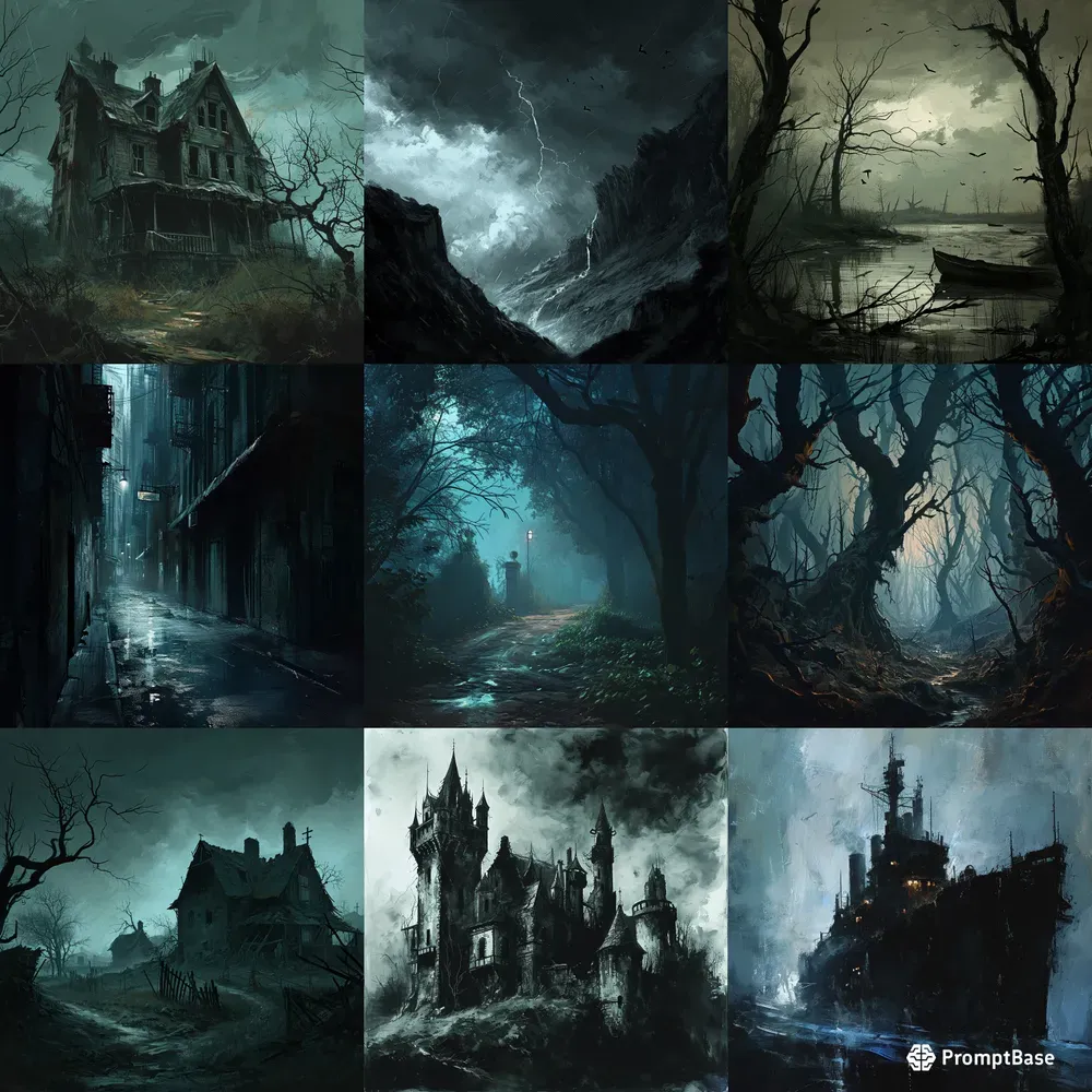 Dark Illustrations