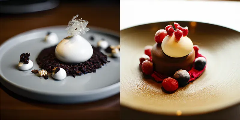 Food Art Photos generated by undefined
