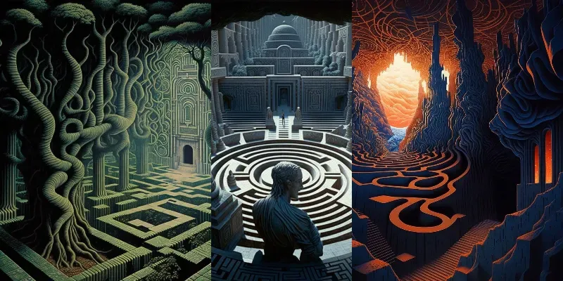 Mazes And Labyrinths generated by undefined