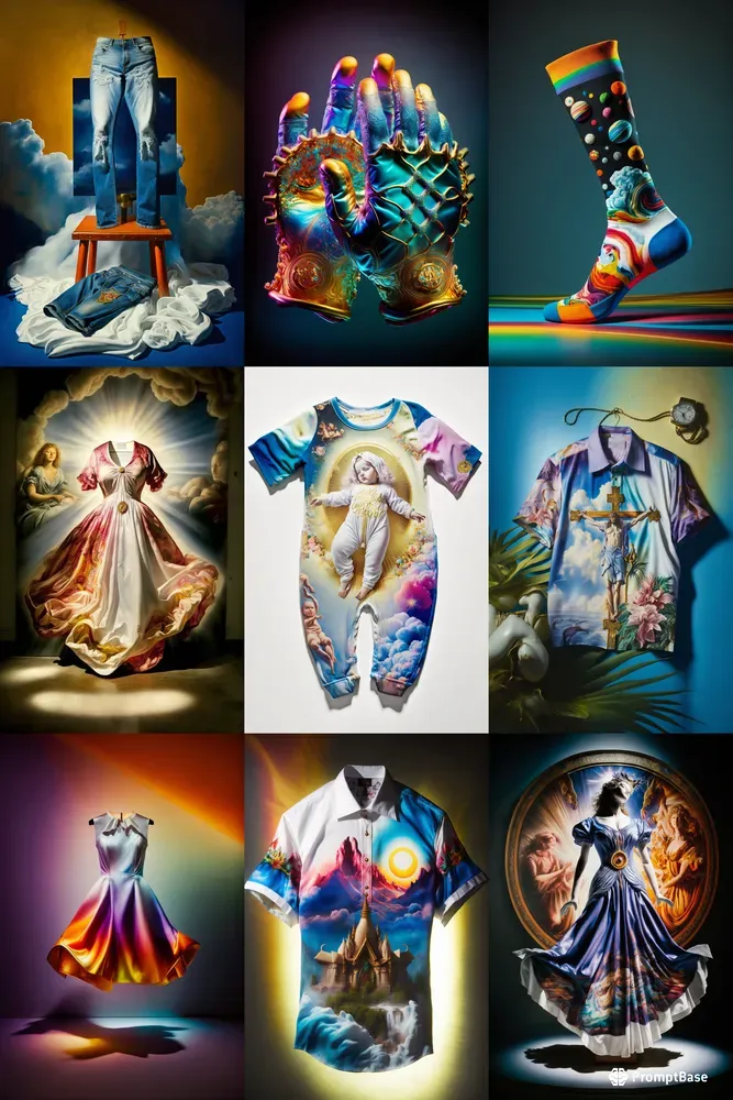 Surreal Apparel Product Photographs