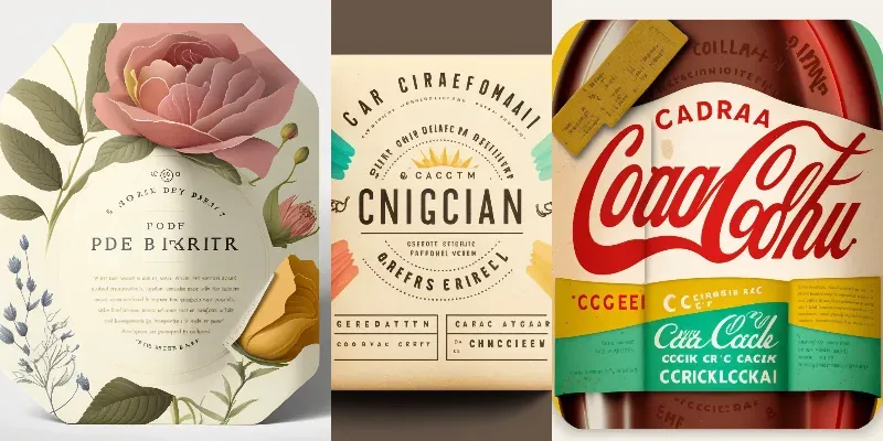 Epic Modern Labels For Product Branding generated by undefined
