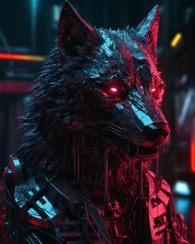 Cyborg Creatures Photorealistic Animals