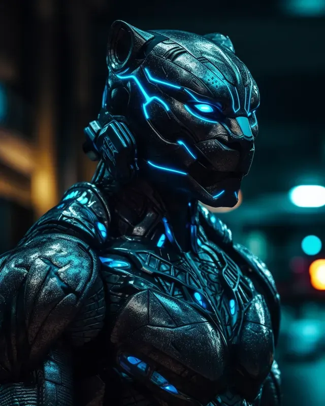 Cyborg Creatures Photorealistic Animals