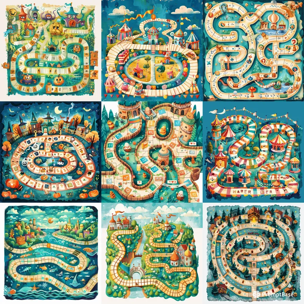 Storybook Board Games For Kids