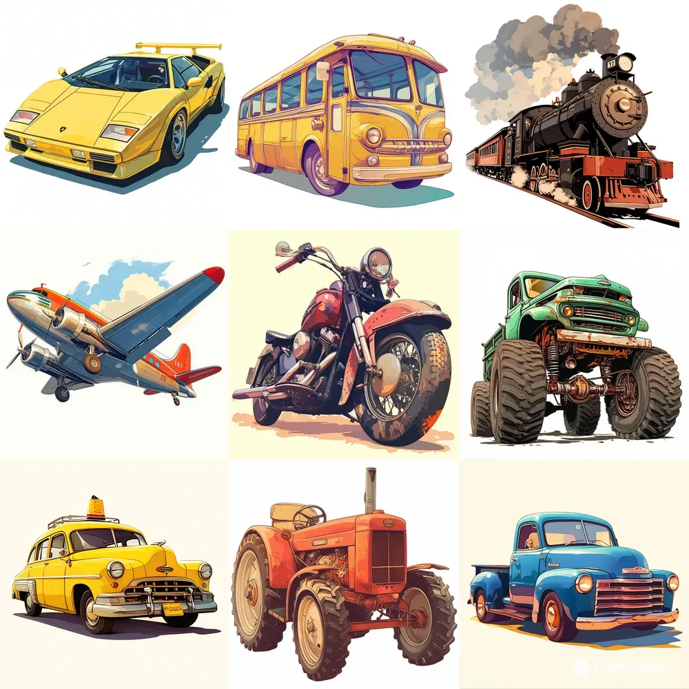 Retro Vehicles